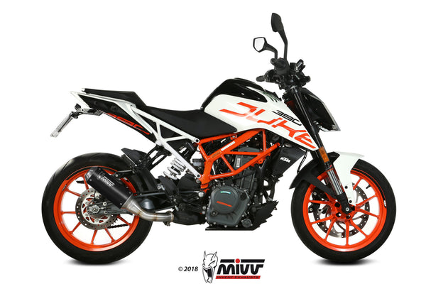 MIVV MK3 Black Slip-On Exhaust (KT.019.SM3B)