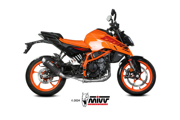 MIVV GP Pro Slip-On Exhaust (KT.031.L2P) for 2024-2026 KTM 390 Duke