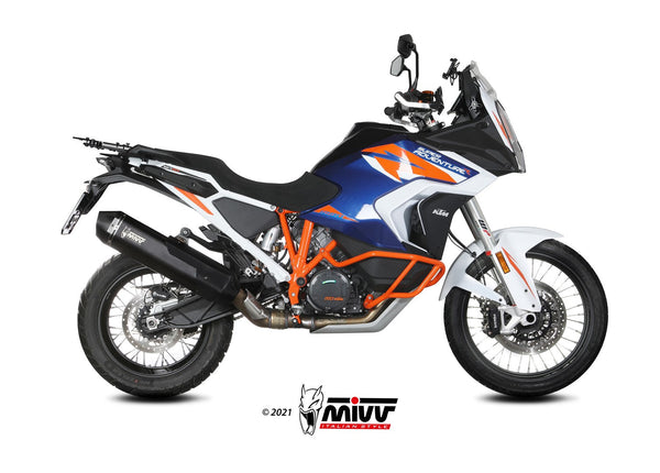 MIVV Speed Edge Black Slip-On Exhaust (KT.027.LRB)