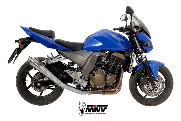 MIVV X-Cone Stainless Slip-On Exhaust (K.011.LC3) for 2004-2006 Kawasaki Z750