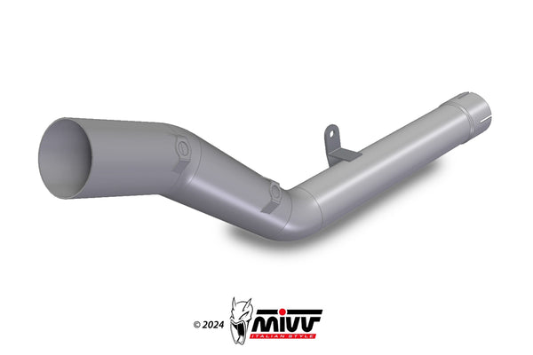 MIVV No-Kat Pipe (KO.001.C1) for 2023-2024 Kove 450 Rally