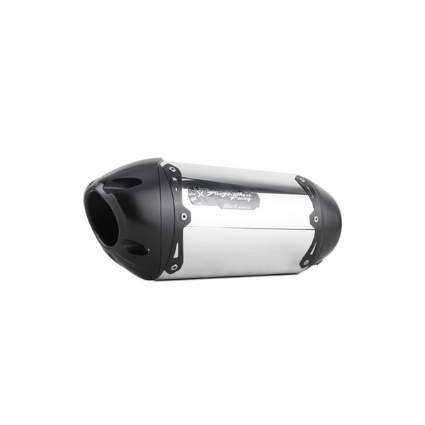 Two Brothers S1R Slip-On Exhaust (Aluminum Black) — Honda CBR500R (2016-2021) /