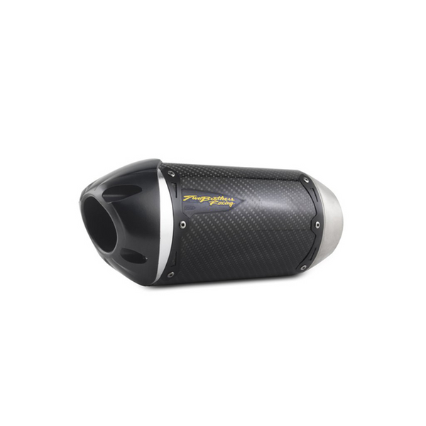 Two Brothers S1R Full Exhaust System (Carbon Fiber) — Honda CBR500R (2016-2020)