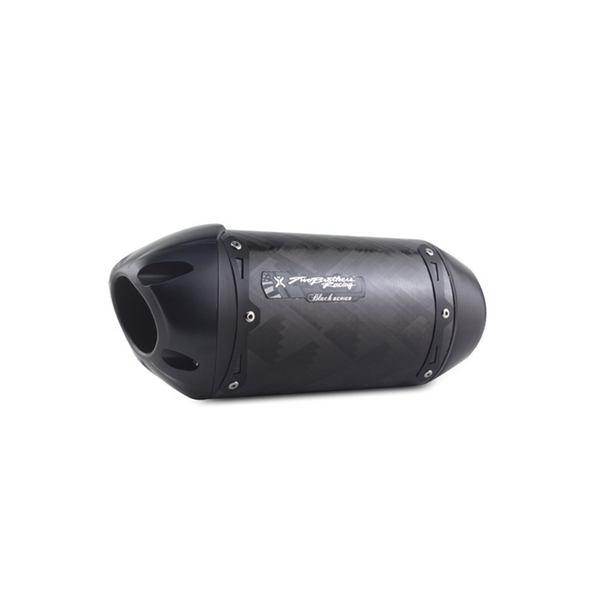 Two Brothers S1R Full Exhaust System (Carbon Fiber Black) — Honda CBR500R