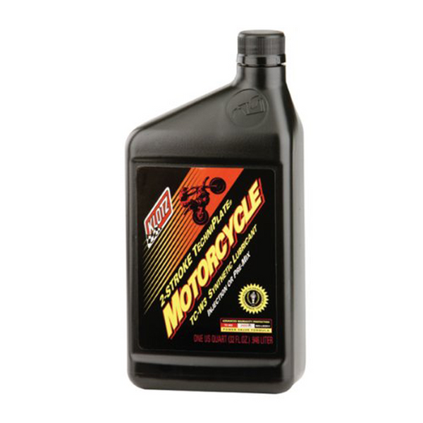 Klotz TechniPlate Motorcycle 2-Stroke Oil TC-W3 (1qt)