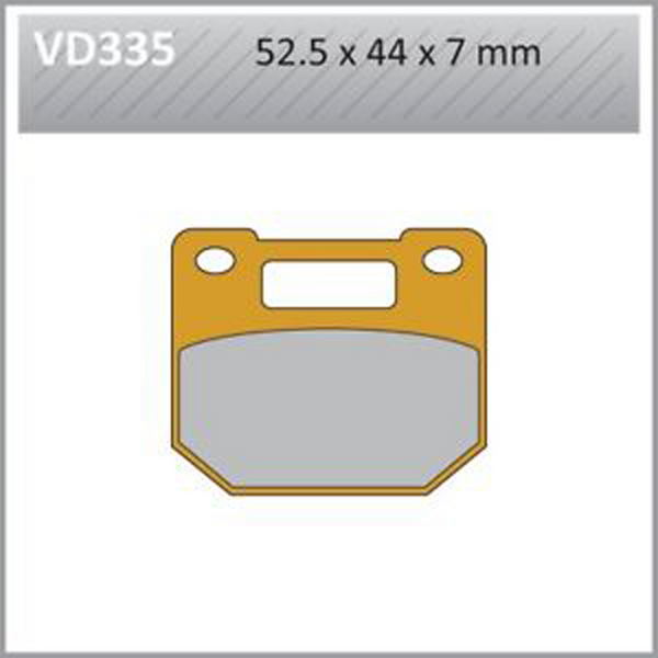 Vesrah Semi-Metallic Brake Pads — VD-335