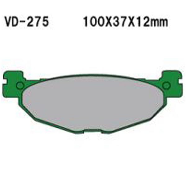 Vesrah Semi-Metallic Brake Pads — VD-275