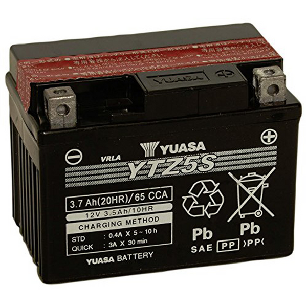 Yuasa YTZ5S-BS Maintenance-Free AGM Battery