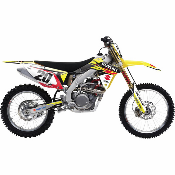 Factory Effex EVO Shroud Graphic Kit — Suzuki RM-Z450 (2008-2017)