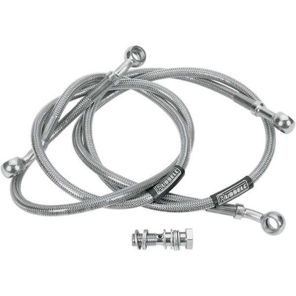 Russell Front Brake Line Kit — 04-05 GSX-R (Two-Line Racer)