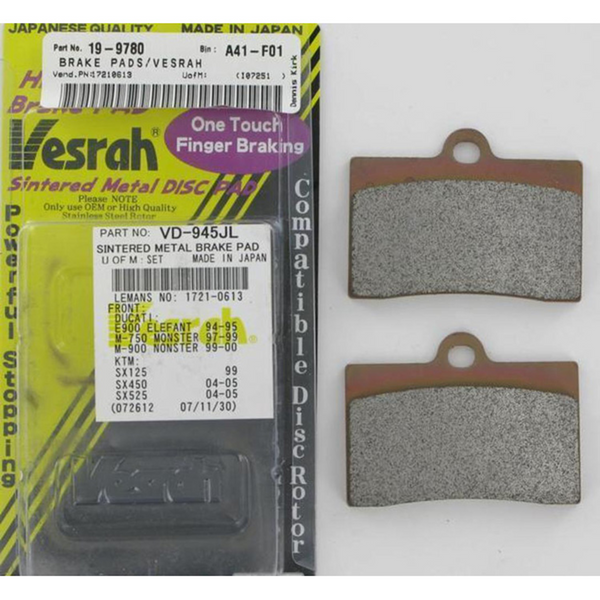 Vesrah JL Sintered Brake Pads — VD-140JL
