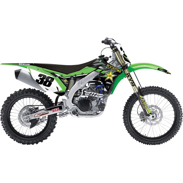 Factory Effex Rockstar Complete Graphic Kit — Kawasaki KX450F (2016-2017)
