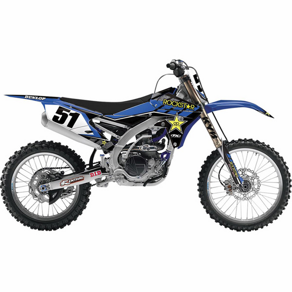 Factory Effex Rockstar Shroud Graphic Kit — Yamaha YZ250F (2010-2013)