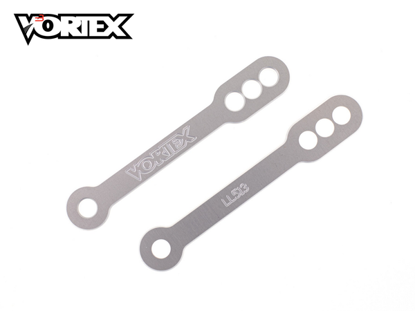 Vortex 99-21 Suzuki GSX-R1300 R Hayabusa Lowering Link Kit — Silver (LL513)