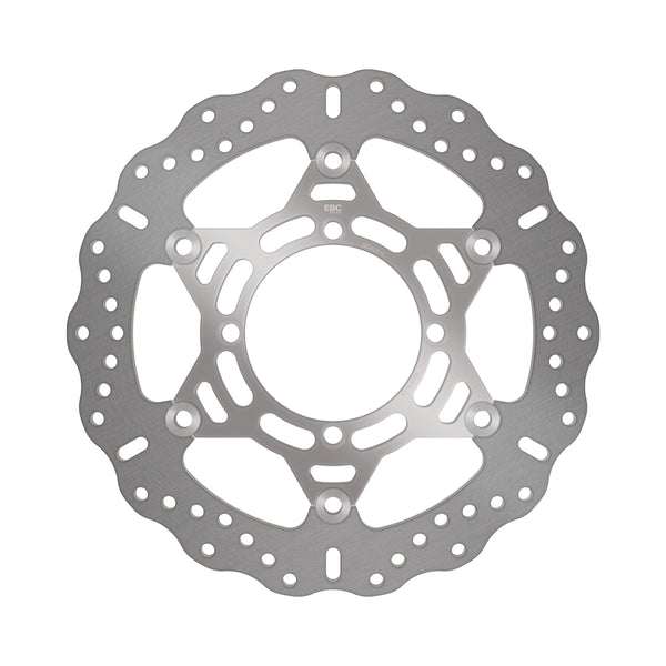 EBC Solid Contour Brake Rotor - Kawasaki KLX250SF 2009-2015 - MD6351C