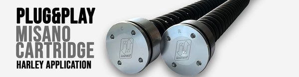 Andreani Misano Fork Cartridge - Harley-Davidson Road King (210/HD18E)