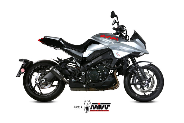 MIVV MK3 Carbon Slip-On Exhaust (S.056.LM3C) for 2019-2022 Suzuki Katana