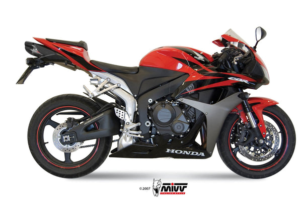 MIVV Suono Stainless Underseat Slip-On Exhaust (UH.037.L7) for 2007-2016 Honda CBR600RR