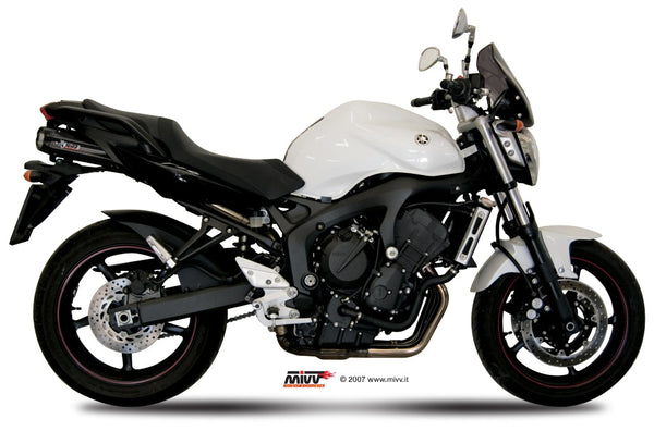 MIVV Suono Black Underseat Slip-On Exhaust (UY.015.L9) for 2004-2011 Yamaha FZ6