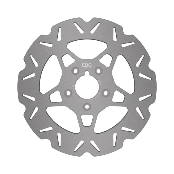 EBC 85-86 Harley-Davidson Dyna FX/FXE/FXS Front Left/Right Vee Floating Black Rotor — VR007