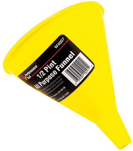Performance Tool All-Purpose Funnel — 1/2 Pint