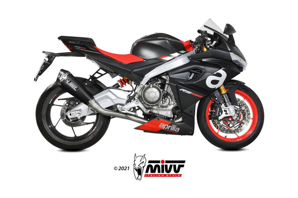 MIVV Delta Race Carbon Full System Exhaust (X.AP.0001.SDRC) for 2020-2022 Aprilia RS 660
