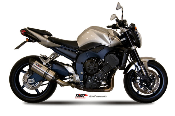 MIVV Suono Stainless Slip-On Exhaust (Y.023.L7) for 2006-2020 Yamaha FZ1/FZ1 Fazer