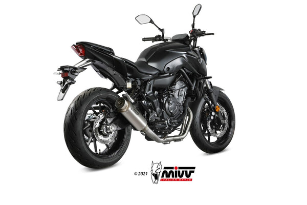 MIVV GPpro Titanium Full System Exhaust (Y.065.L6P) for 2021-2022 Yamaha MT-07/FZ-07