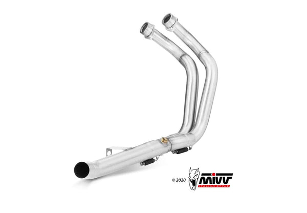 MIVV No-Kat Race Link Pipe (Y.064.C1) for 2019- Yamaha Tenere 700