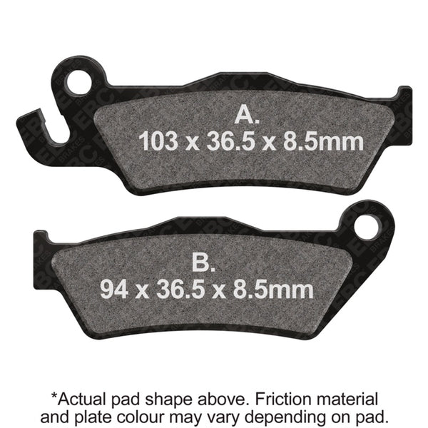 EBC HH Sintered Brake Pads — FA438HH