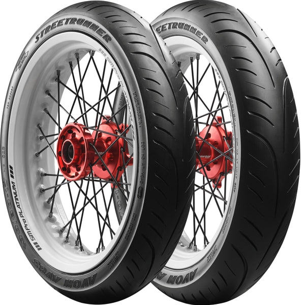 Avon Streetrunner AV83 — 100/80-17 (Front/Rear)