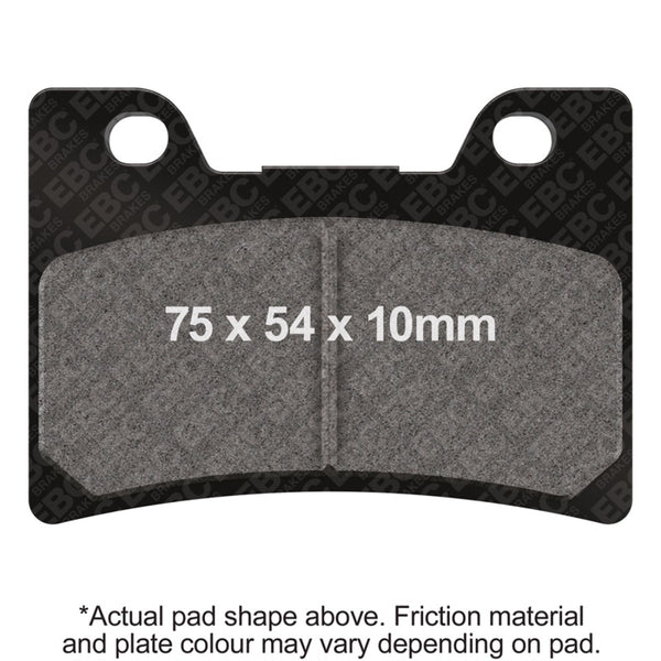 EBC 92-93 Yamaha FZR 1000 EX UP Front Left/Right Sintered HH/R Brake Pads — FA182HH