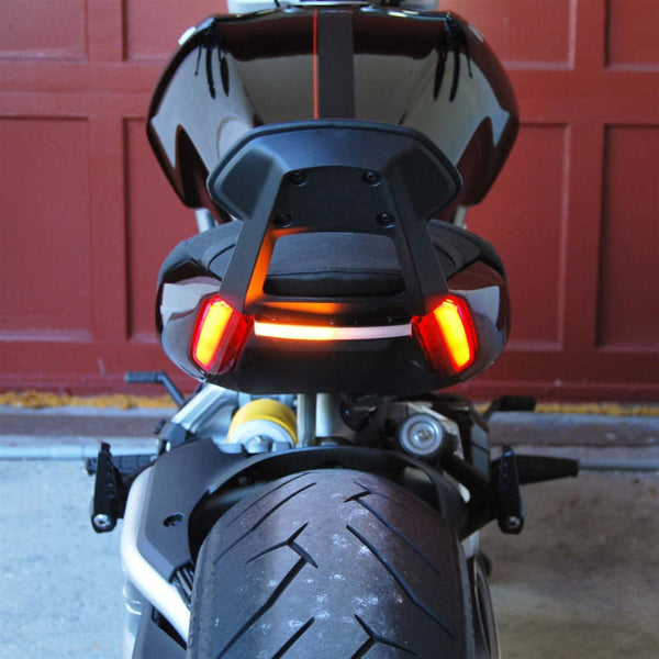 New Rage Cycles 16+ Ducati XDiavel Rear Turn Signals (Backrest) w/L — XD-RTS-B
