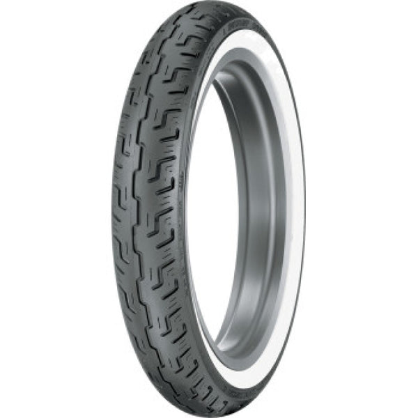 Dunlop D401 Wide Whitewall — 100/90-19 Front