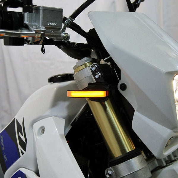 New Rage Cycles 10+ Suzuki DRZ400 Front Turn Signals — DRZ-400-FB