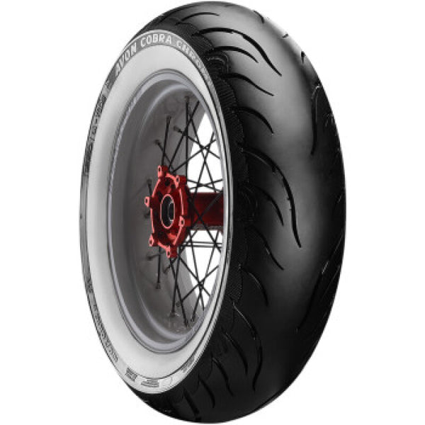 Avon Cobra Chrome White Sidewall — 180/65-16 Rear