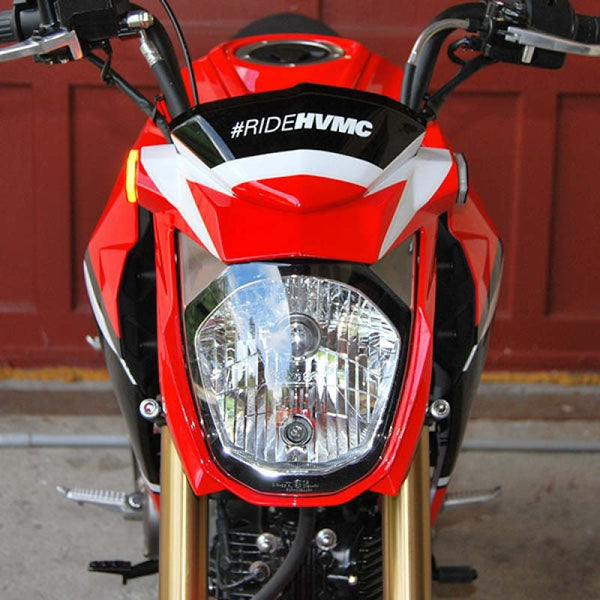 New Rage Cycles 16+ Kawasaki Z125 Front Turn Signals — Z125-FB