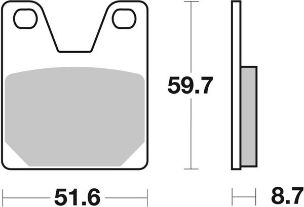 Brembo Brake Pads (07YA38SP)