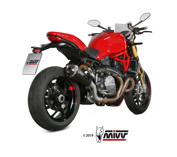 MIVV Delta Race Black Slip-On Exhaust (D.041.LDRB)