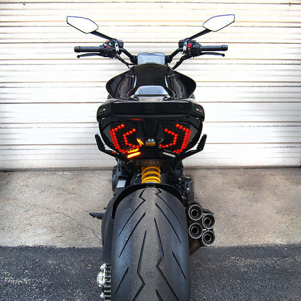 New Rage Cycles 23+ Ducati Diavel V4 Fender Eliminator Kit — DV4-FE