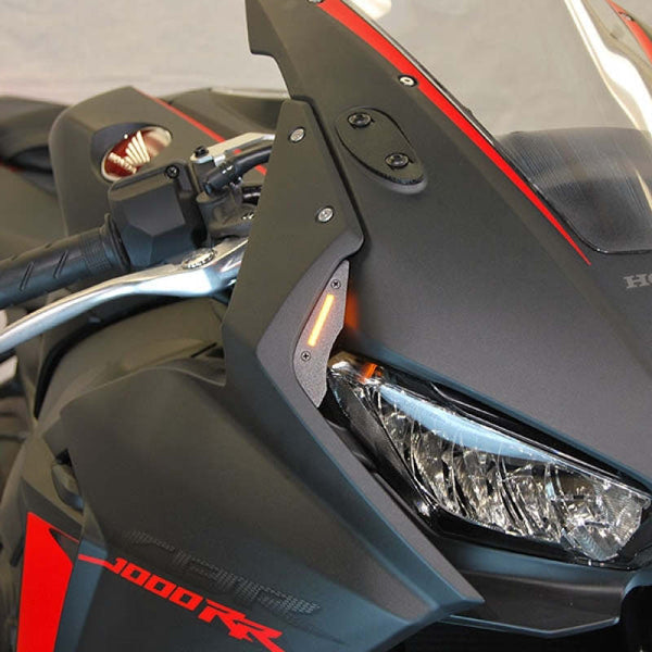 New Rage Cycles 17+ Honda CBR 1000RR Front Signals — CBR1000-FB-BO