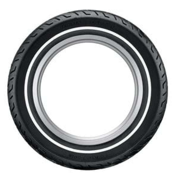 Dunlop D402 Narrow Whitewall — MT90B16 Rear