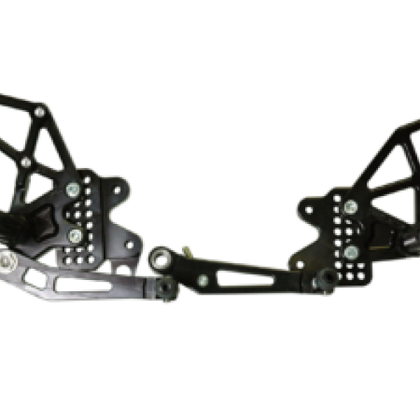 Vortex 09-16 Suzuki GSX-R1000 Rear Set — Black (RS572K)