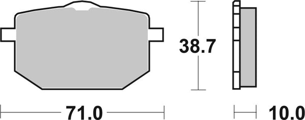 Brembo Brake Pads (07YA18SA)