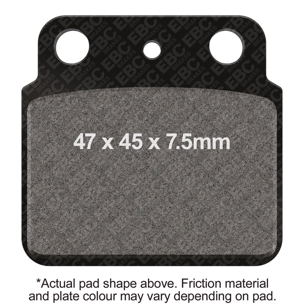 EBC R Long-Life Sintered Brake Pads — FA137R
