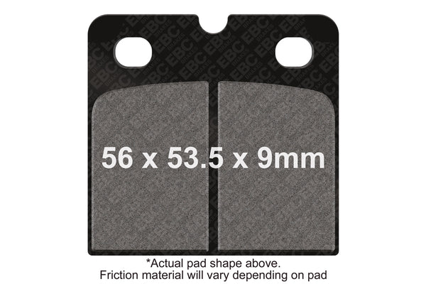 EBC HH Sintered Brake Pads — FA18HH