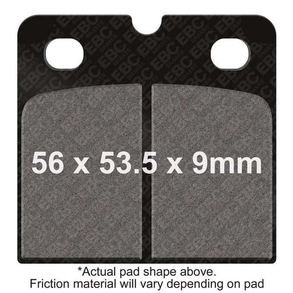 EBC HH Sintered Brake Pads — FA18HH