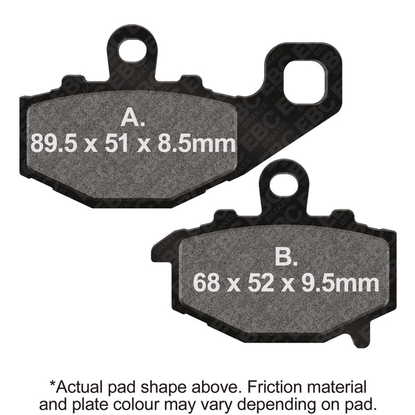 EBC HH Sintered Brake Pads — FA192HH