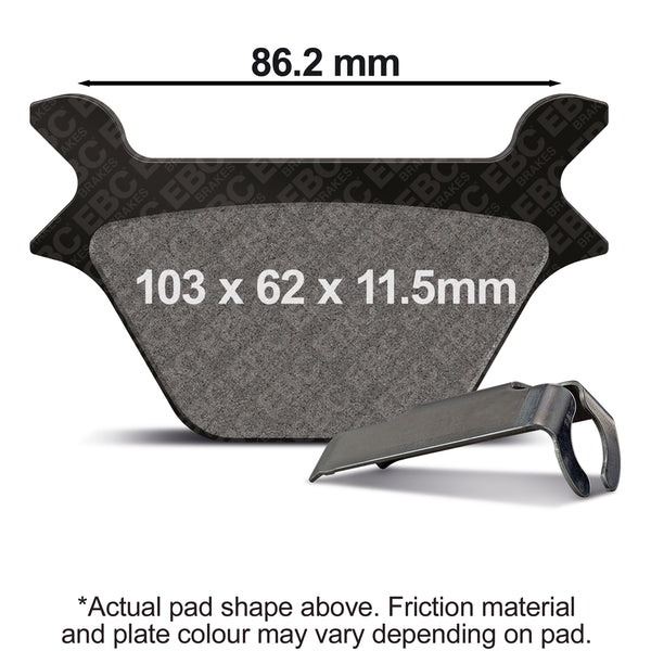 EBC HH Sintered Brake Pads — FA200HH