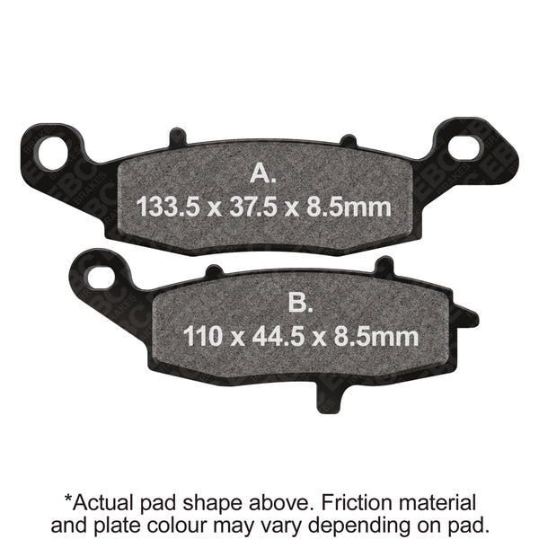 EBC HH Sintered Brake Pads — FA229HH